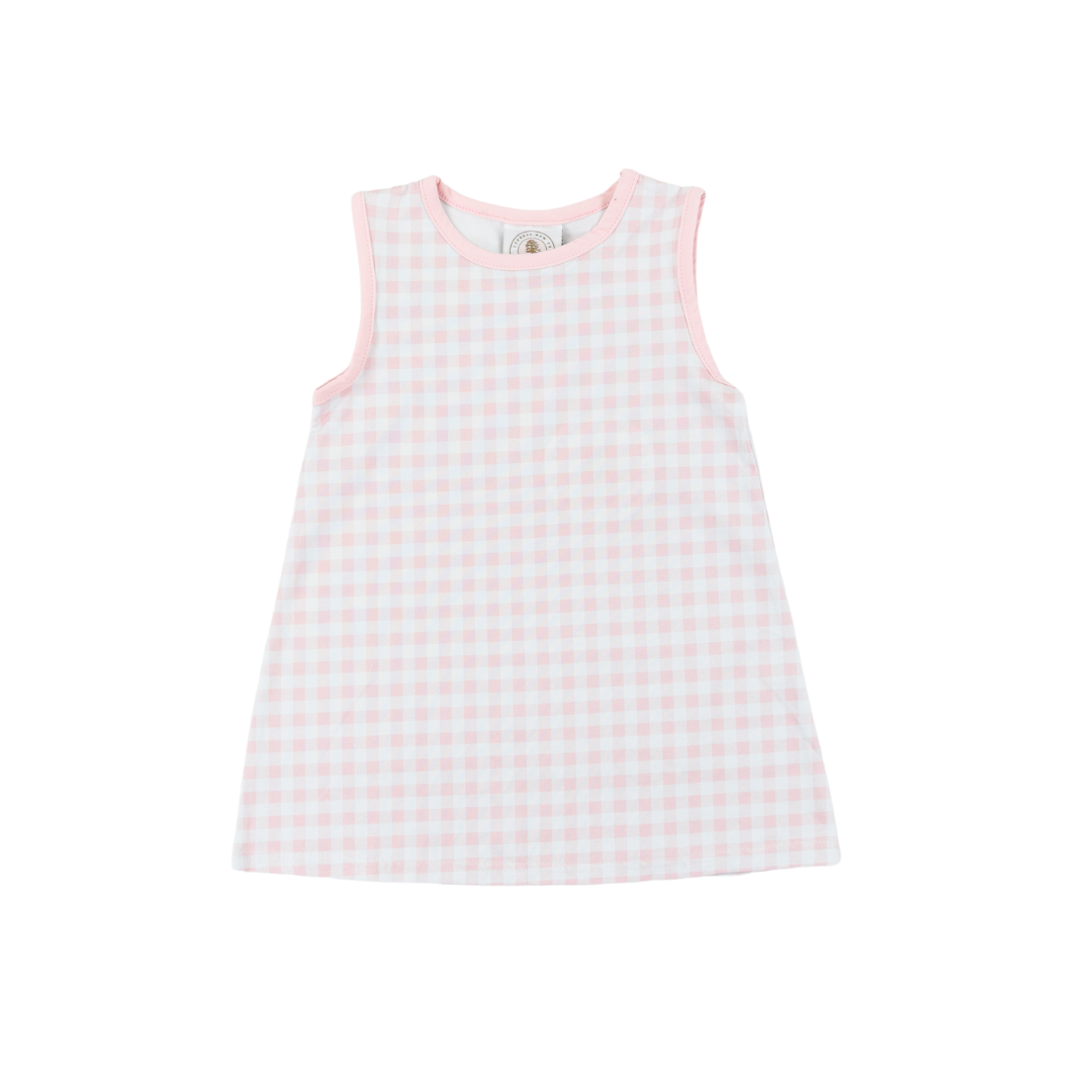 ★orogee★ TRIPLE PLAY CHECK DRESSPINK P00000FB Classic Gingham Pink Play Dress | Cypressrowchildrens