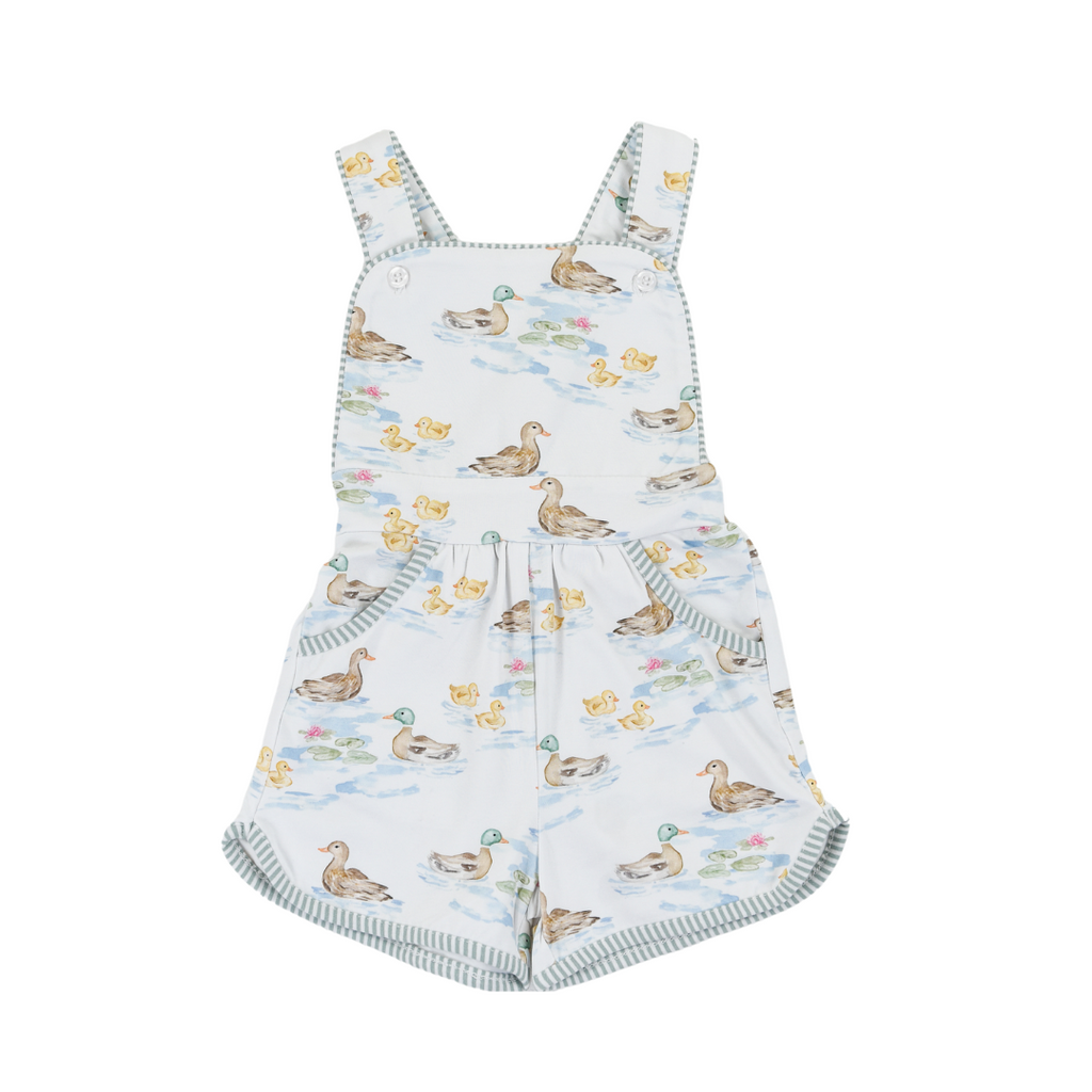 Darling Ducks Girls Romper